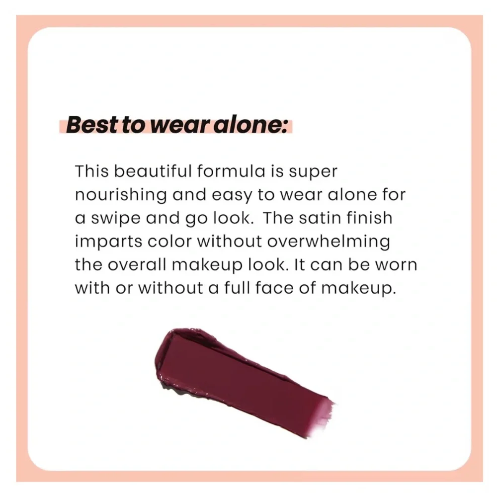 TLB Soft Kisses Nourishing Lip Stick - BFF, NEW